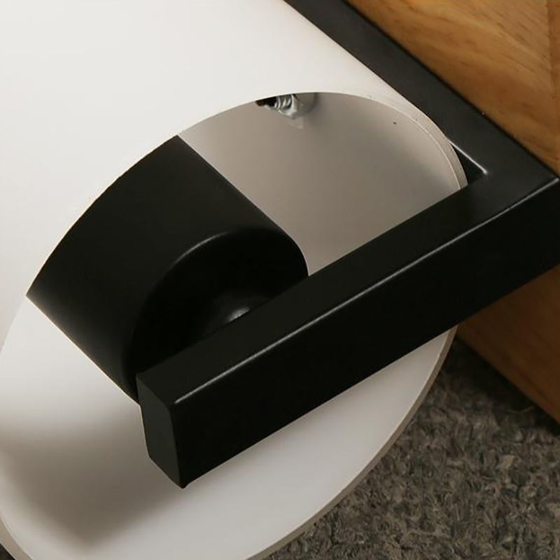 Éclairage de paroi en bois géométrique Appiculture de lumière murale beige minimaliste