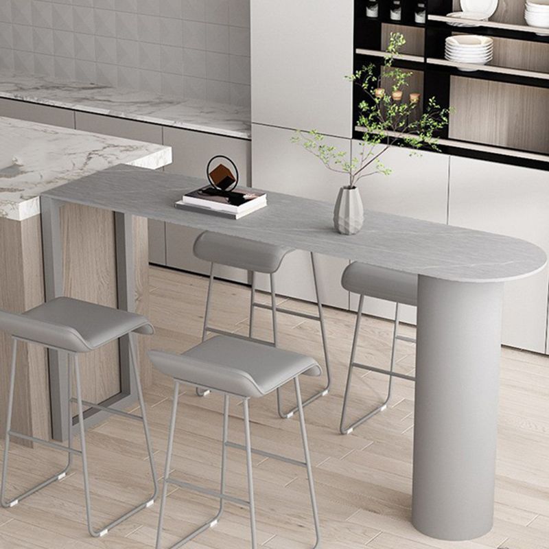 Modern Style Rectangle Bar Counter Table Stone Bar Counter Table for Home