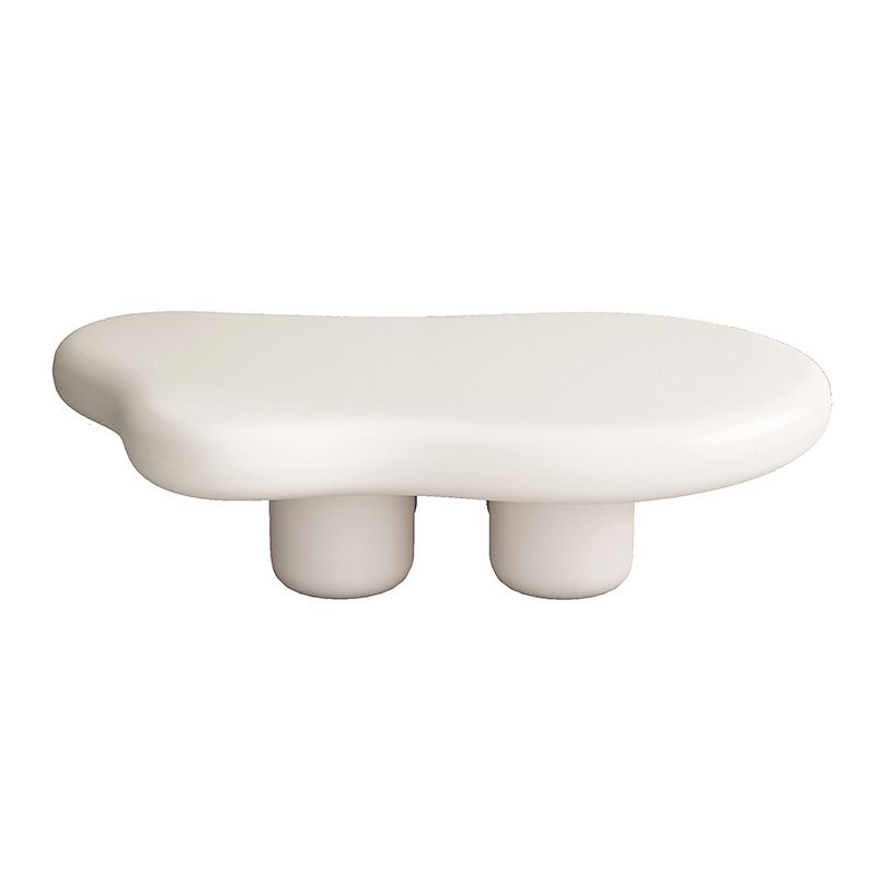 Scandinavian Wooden Coffee Table Free form 3 Legs Coffee Table for Living Room
