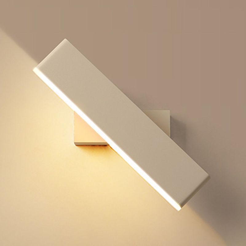 Rotatable LED Wall Mount Light Modern Style Wall Light with Acrylic Shade for Living Room