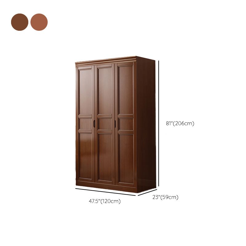 Solid Wood Traditional Cabinet with 1 Drawer Matte Finish Storage Cabinet