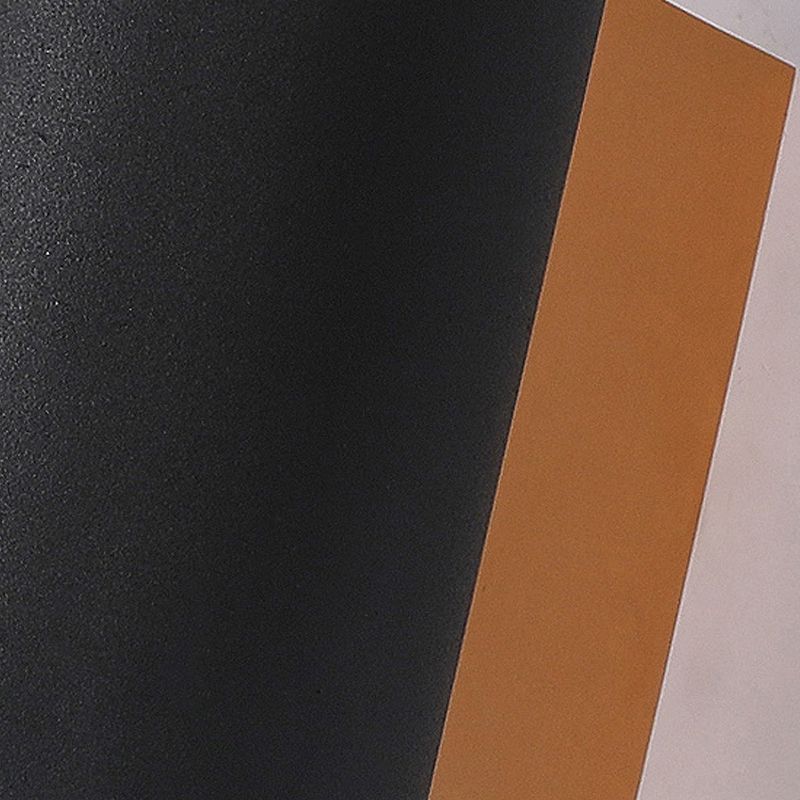 Medio cilindro forma de pared de metal estilo moderno 2 luces luz de montaje de pared