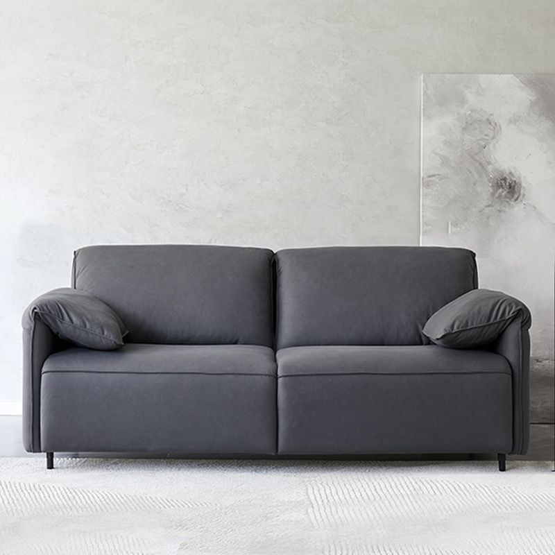 Contemporary Convertible Sofas Cushion Back Futon Sleeper Sofa Bed