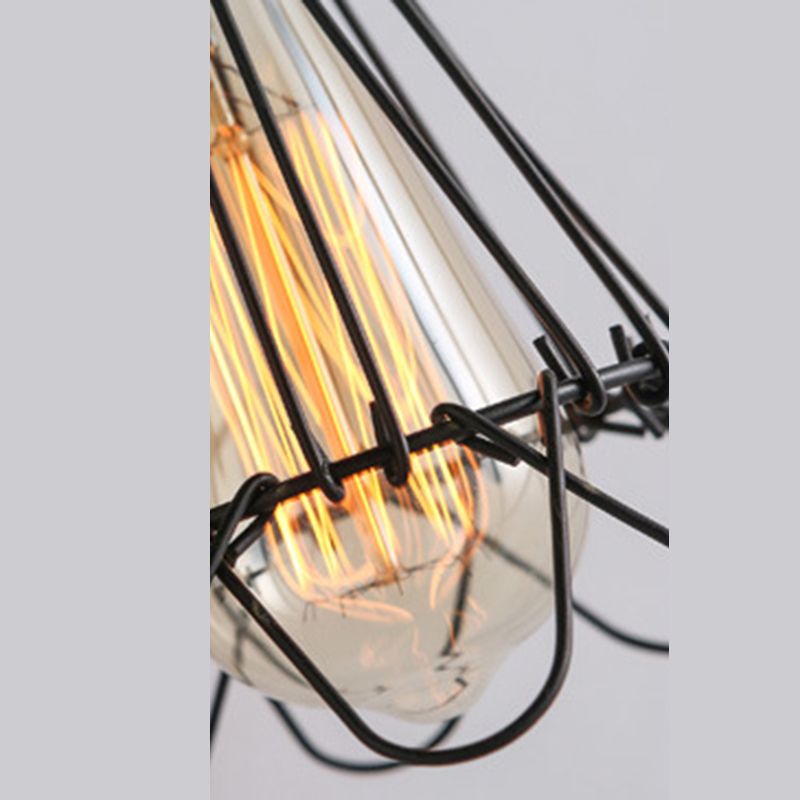 Smeedijzeren wandlamp SCONCE Industrial Loft 1-Light SCONCE LAMP VOOR GANG