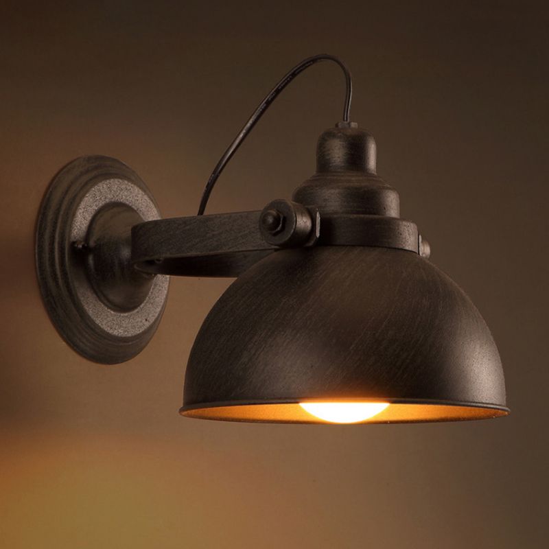 Industrie Wand Licht Scheune Lichtwandlampe 1 Leuchte Metallschattenbeleuchtung