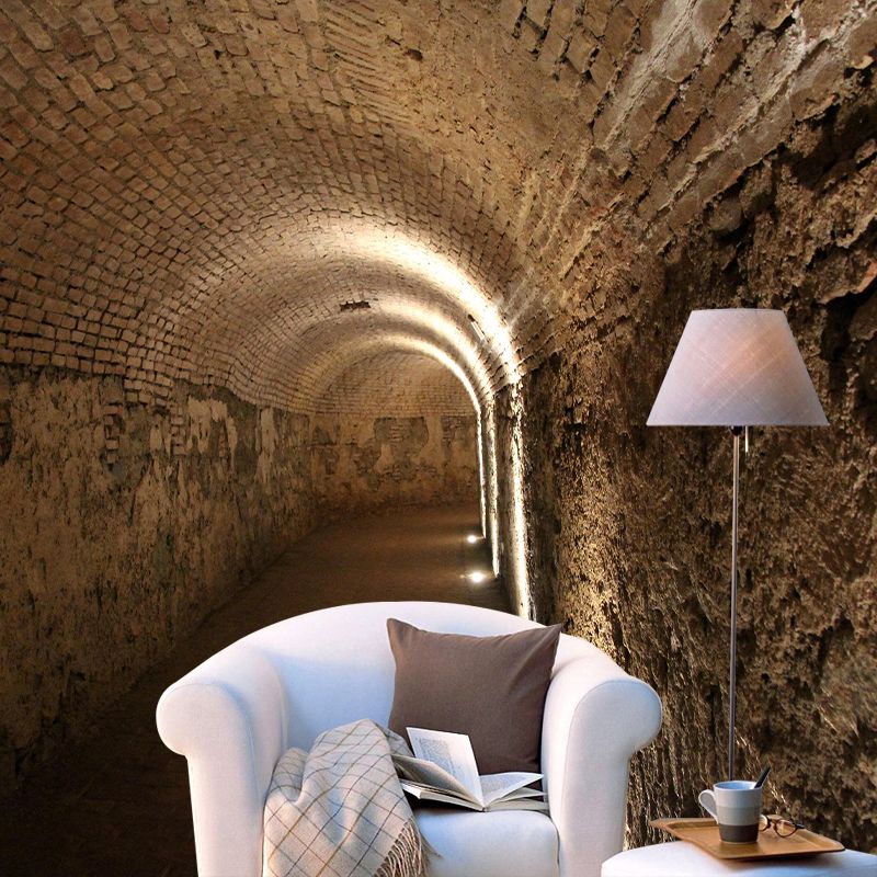 Space Extension Wall Mural Wallpaper Mildew Resistant Wall Covering for Home