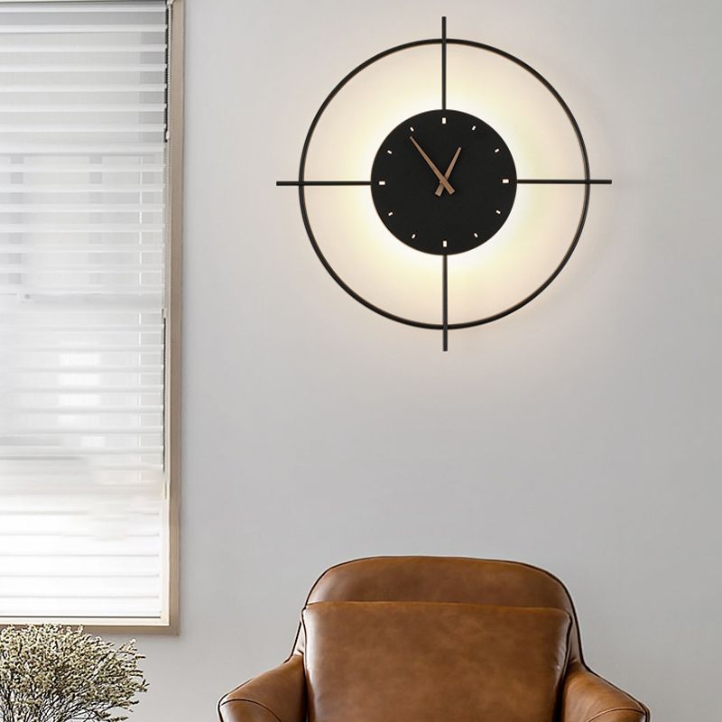 Single Matte Black/Golden Wall Mounted Sconce LED Wall Light for Dining Room