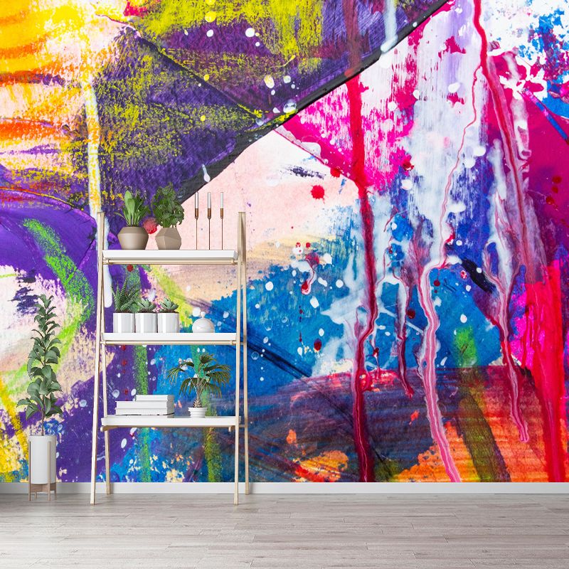 Abstract Wall Mural Personalized Minimalist Wall Covering for Living Room