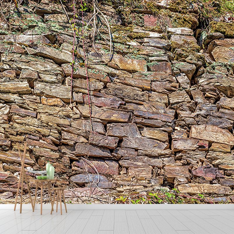 Mural Wallpaper Industrial Style Brick Wall Horizontal Photography Bedroom Wall Art