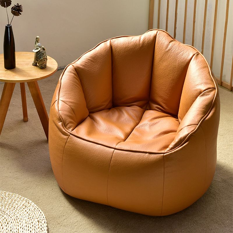 Bonded Leather Arms Included Chair 29.5"L x 29.5"W x 26.7" H Chair for Living Room