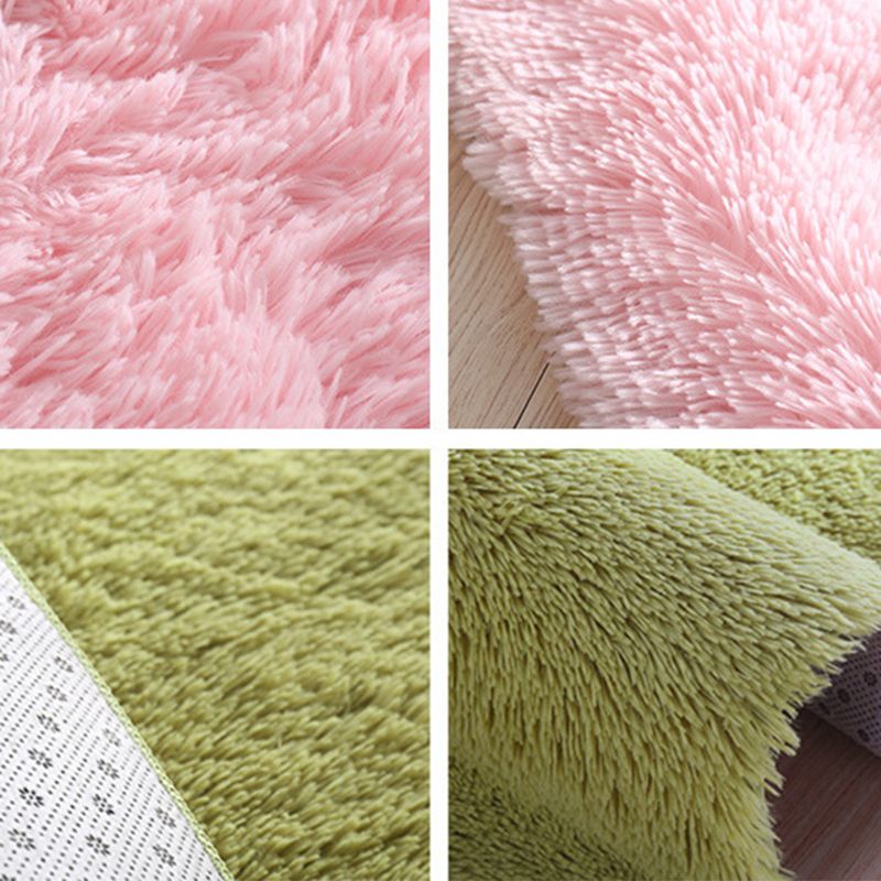 Coffee Gradual Change Rug Polyester Modern Rug Stain Resistant Rug for Drawing Room