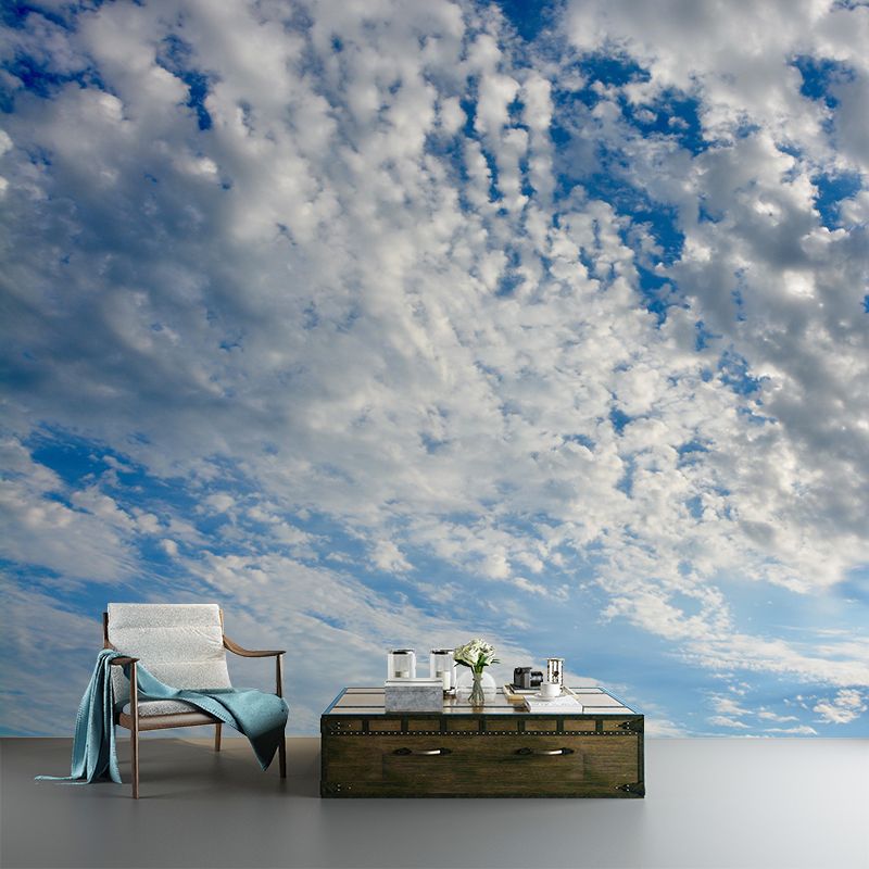 Clouds Landscapes Photography Wallpaper Mural Eco-friendly Wallpaper for Room