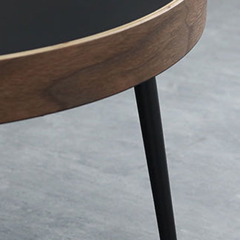 Contemporary Coffee Table 4 Legs Round Coffee Cocktail Table
