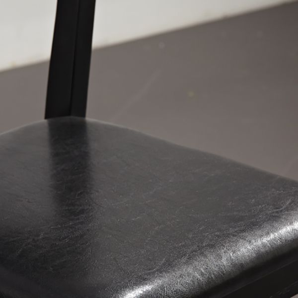 Eigentijdse stoelen Dining Armless Open Achterzijde stoelen met houten benen voor keuken