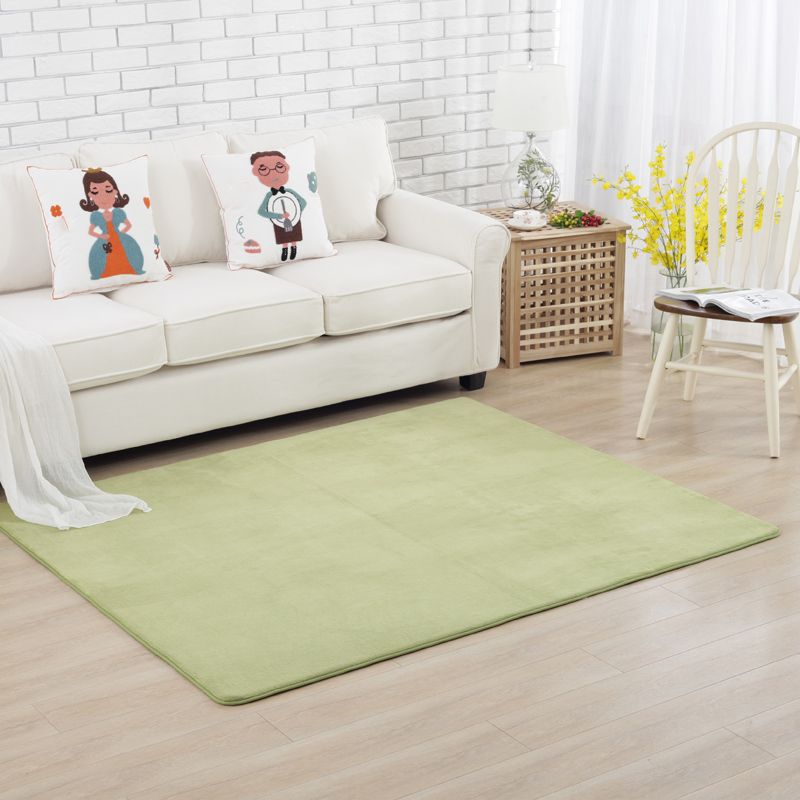 Tapis nature naturel multi-couleurs Polyster Tapis lavable non résistant aux teintures sans glissement