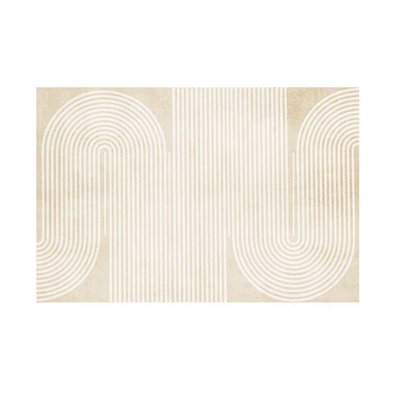 Alfombra de poliéster moderna de color caqui alfombra interior alfombra sin deslizamiento para decoración del hogar