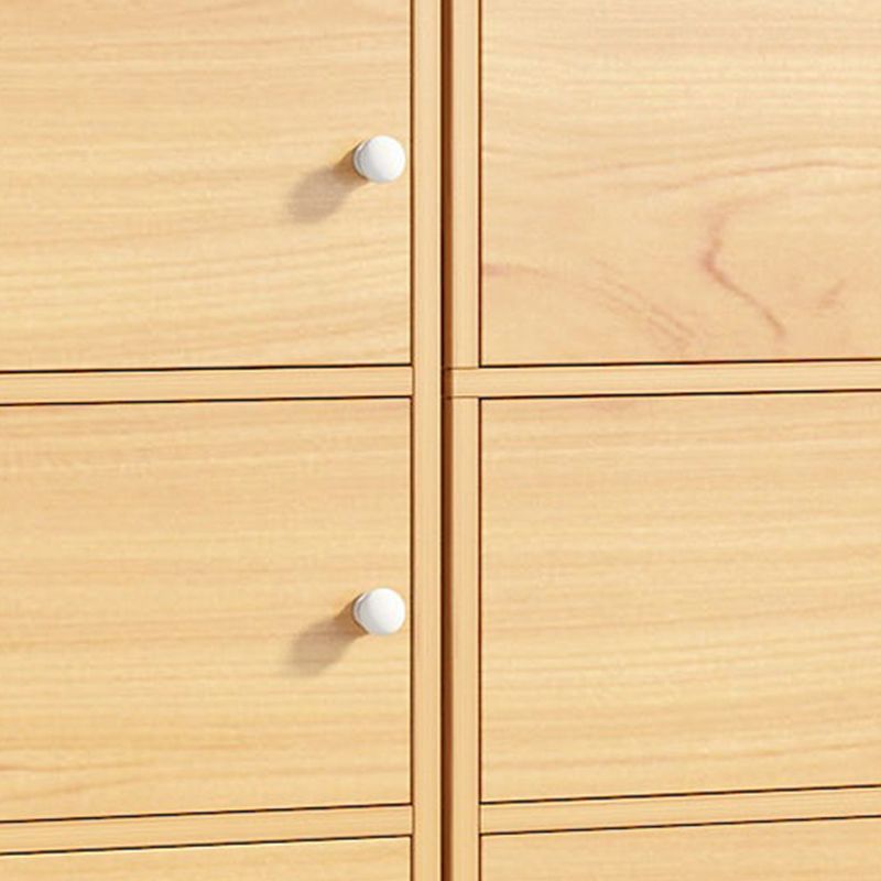 Modern Accent Cabinet with Knobs Doors Cabinet,Water Resistant