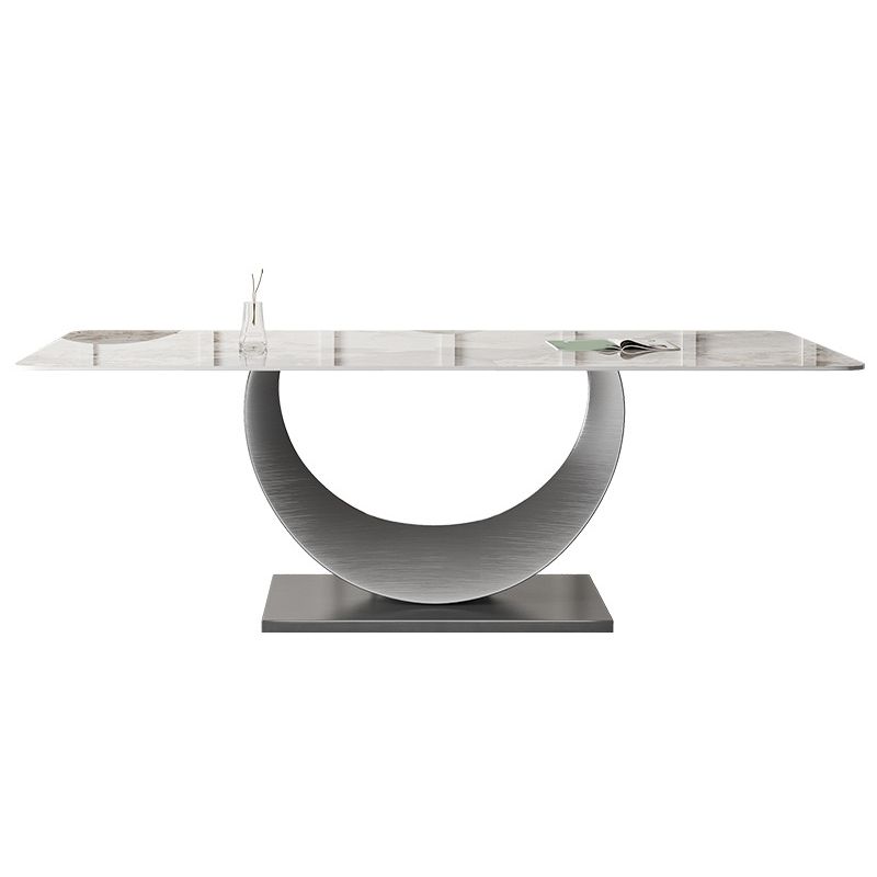 Designer Style Sintered Stone Top Dining Set Rectangle 1/2/3/4/5/7 Pieces Dining Table Set