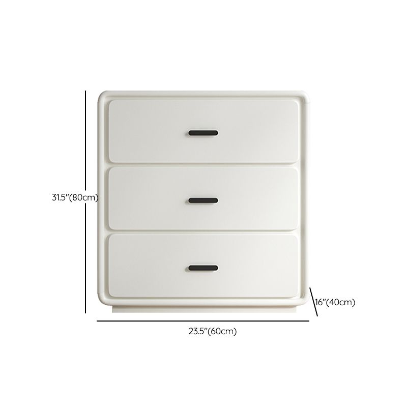 Contemporary Rectangle Accent Chest Wood Soft Close Drawers Storage Cabinet
