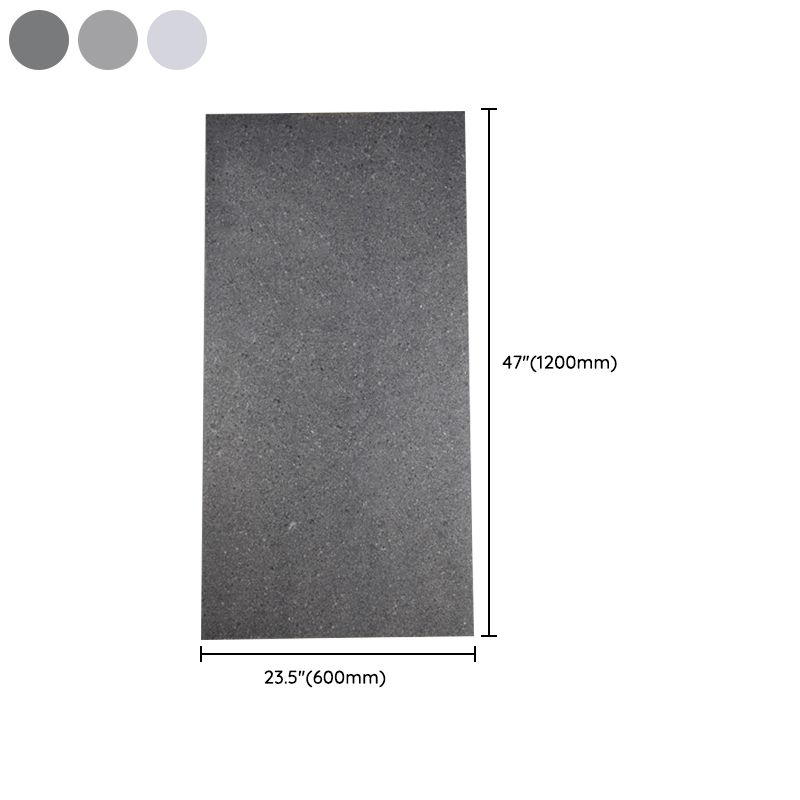 Modern Rectangle Tile Porcelain Plain Frosted Floor and Wall Tile