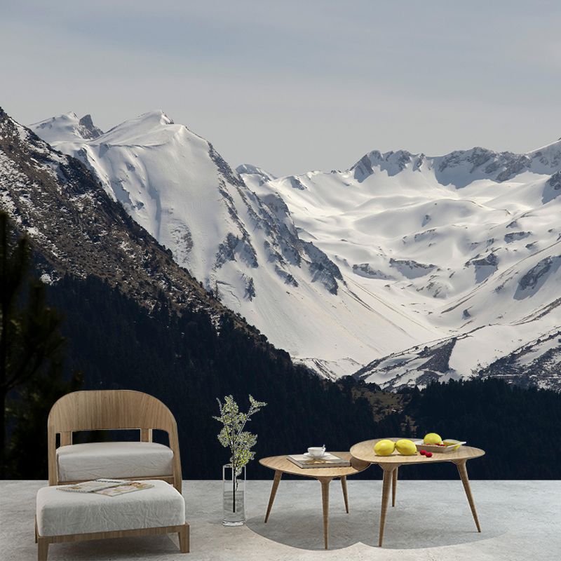 Customized Mountain Landscapes Mural Eco-friendly Wallpaper for Room