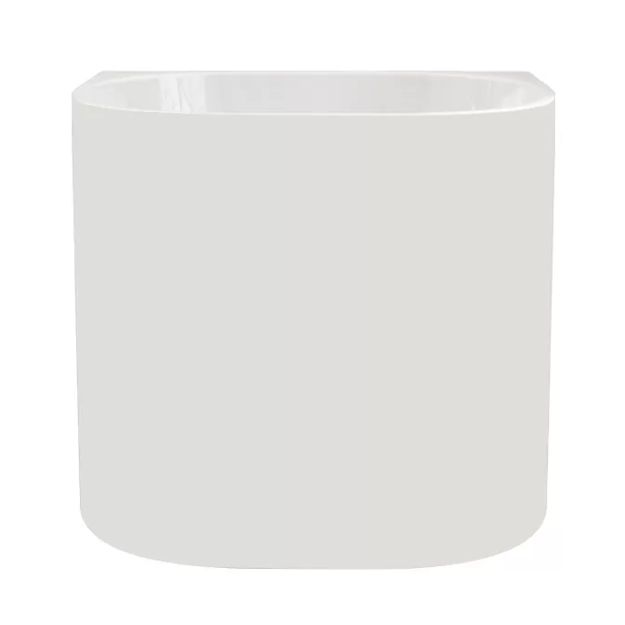 Corner Acrylic Soaking Bathtub Antique Finish Back to Wall Bath Tub