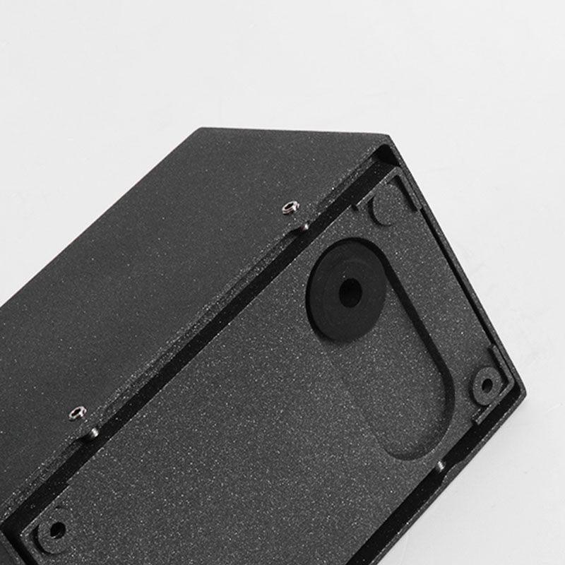 Minimalismo in alluminio esterno Sconcetto a 2 luci a 2 luci a parete montata