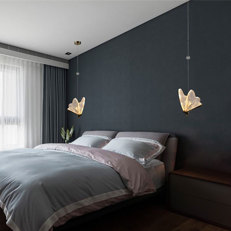 Schmetterling Multi -Lichter HABELEGENLEGENE LEGELPTEIL MODERN ACRYLISCHEN ACRYLISCHEN Pendellicht