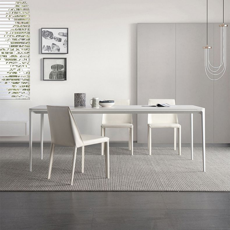 Designer Style Sintered Stone Top Dining Set Rectangle 1/4/5/6/7 Pieces Dining Table Set