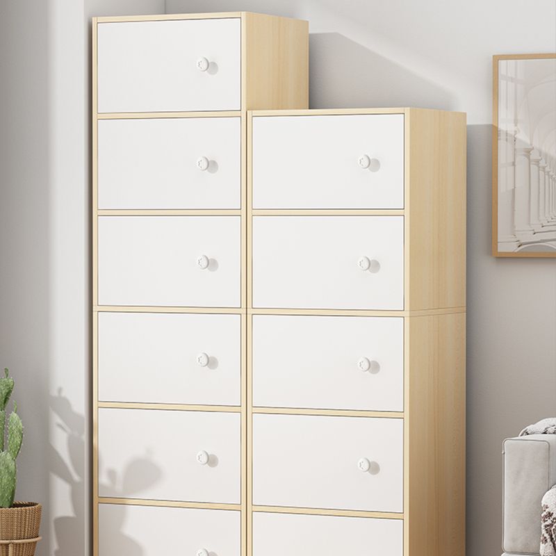 Knobs Accent Cabinet Manufactured Wood Modern Cabinet with Doors