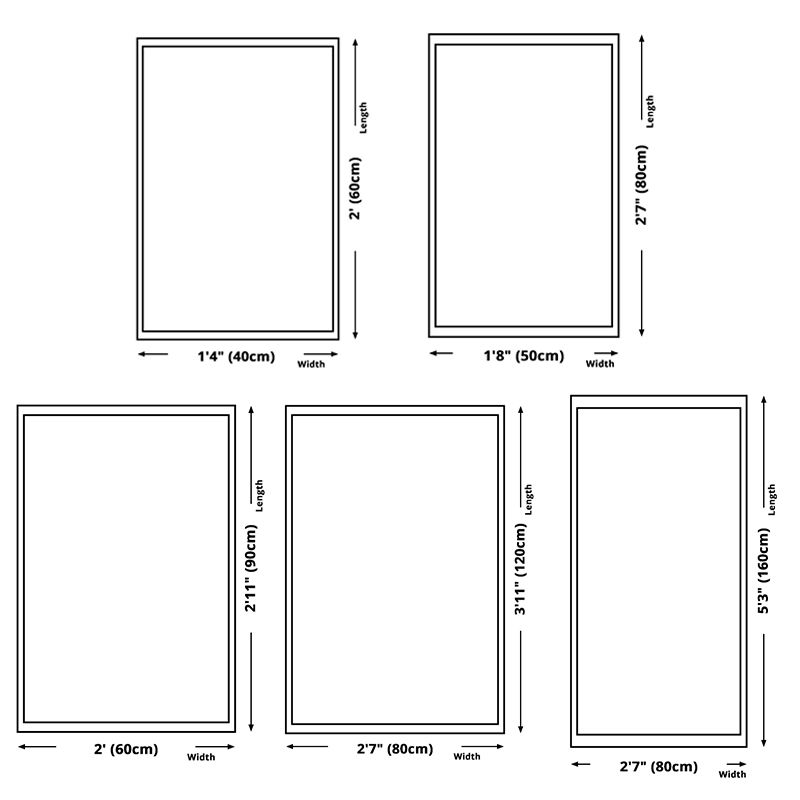 Minimalist Geometric Rug Polyester Area Carpet Washable Indoor Rug for Bedroom, Living Room