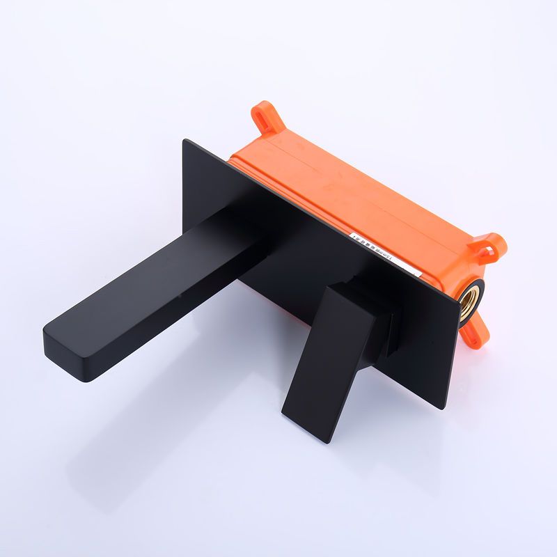 Modern Tub Faucet One Handle Copper Wall Mounted Bath Faucet Trim