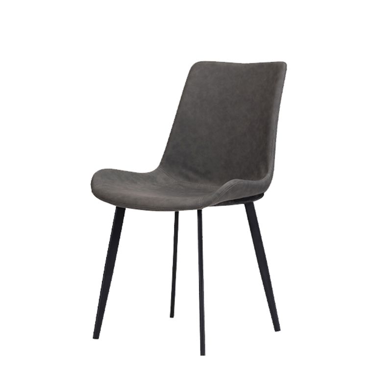 Modern Dining Table Set 1/4/5/9 Pcs Black Sintered Stone Dining Table with Armless Chairs