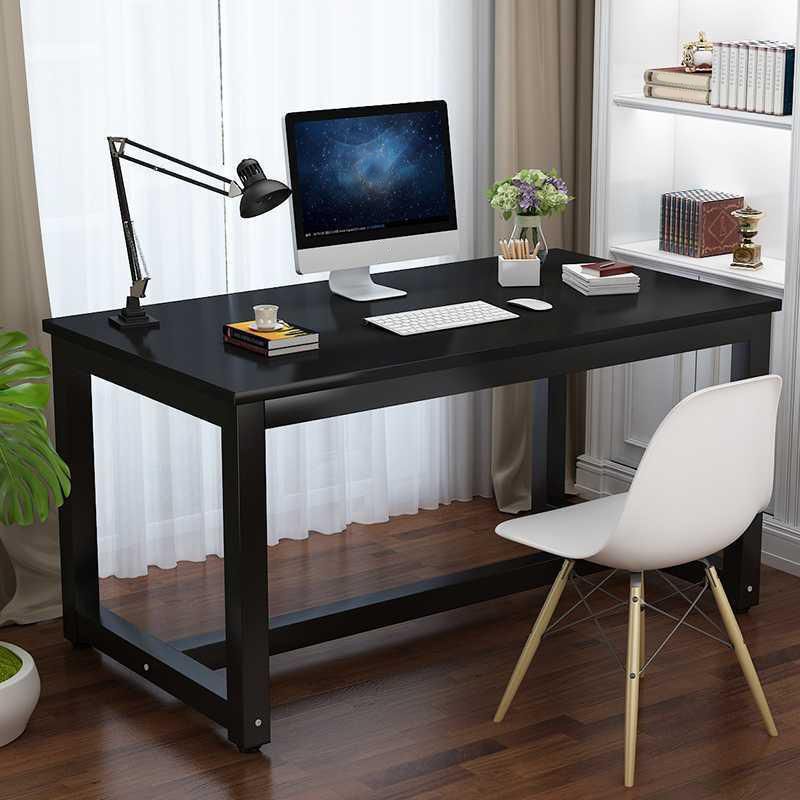 Office Rectangular Desk Home Bedroom Writing Artificial Wood Desk