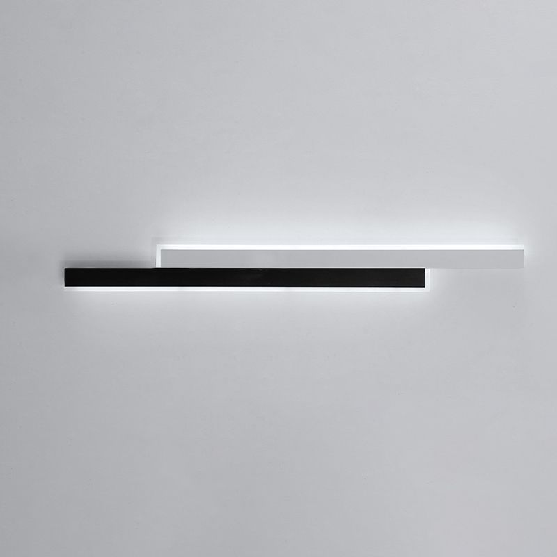 Contemporary Style Wall Lamp Sconce Linear Wall Sconce Metal for Bedroom