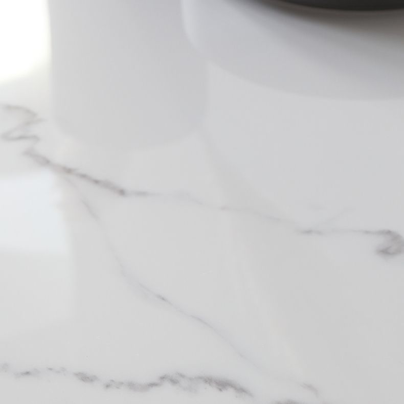 Designer Style Sintered Stone Top Dining Set Rectangle 1/4/6/7 Pieces Dining Table Set