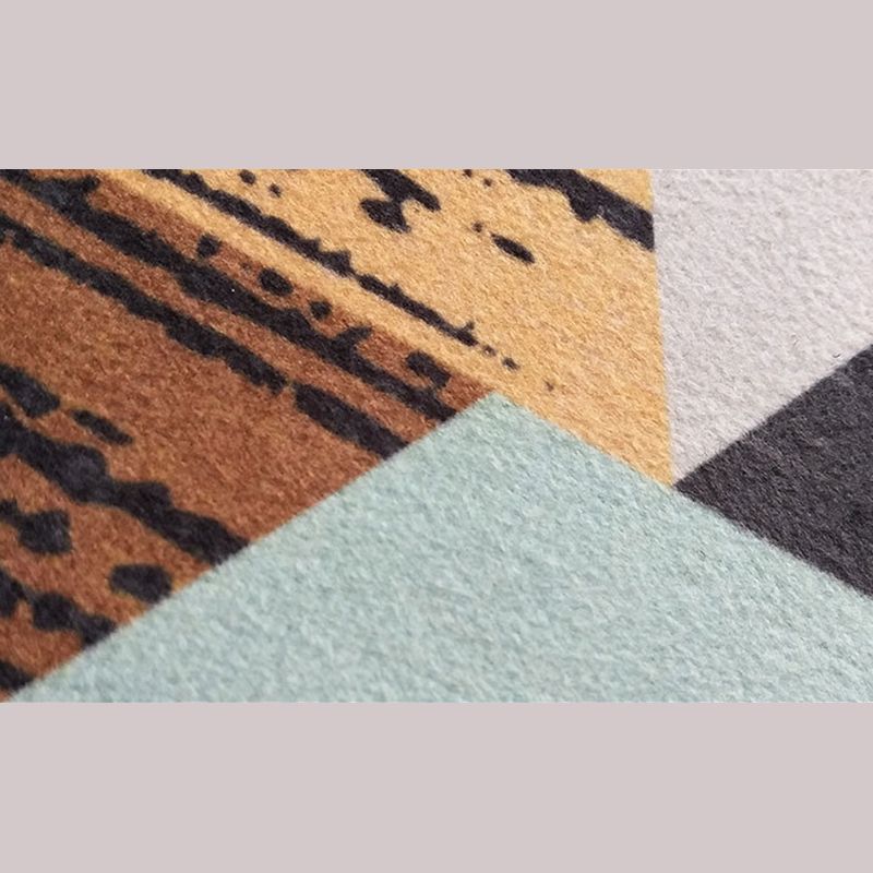 Zeitgenössischer Bereich Teppich Polyester Grafik Teppich nicht rutschfestem Teppich für Wohnzimmer