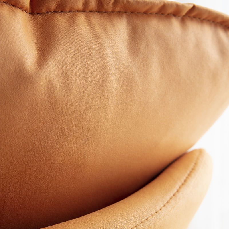 26.77" L x 37.40" W x 32.28" H Faux Leather Lounge Chair with Removable Cushions