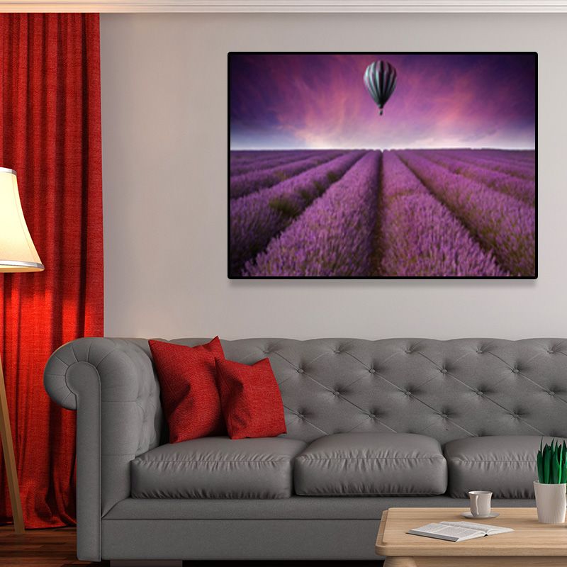 Light Color Scenery Wrapped Canvas Home Wall Art Decor for Bedroom, Multiple Sizes