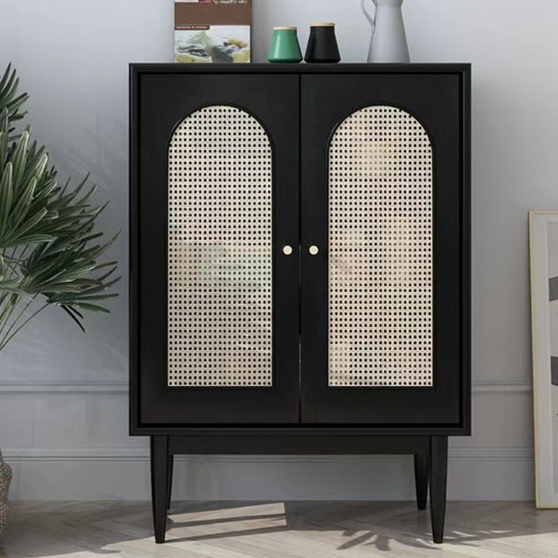 42.51" Tall 2 - Door Accent Cabinet Rectangular Straight Feet Cabinet