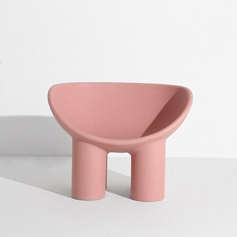 22.44" W √ó 32.68" L √ó 24.80" H Slipper Chair Armless Accent Chair with Basic Four Leg