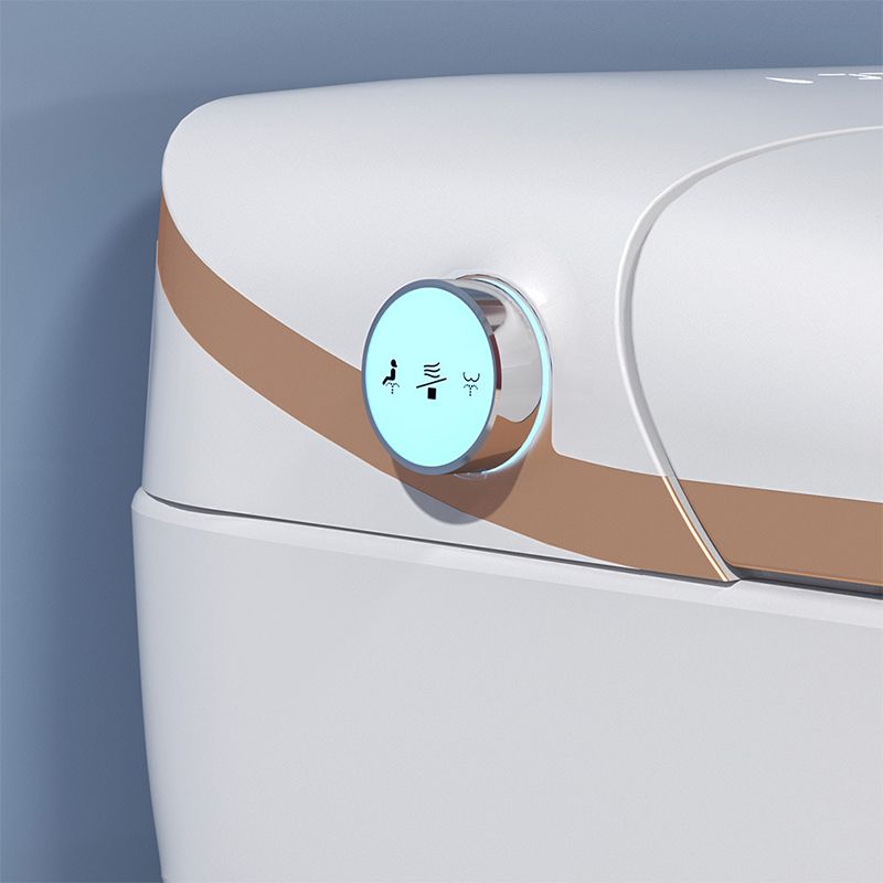 Modern White Flush Toilet Floor Mount Toilet Bowl for Washroom