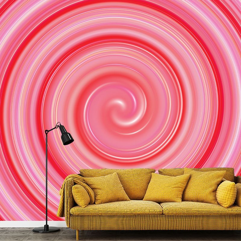 Abstract Geometry Resistant Mural Wallpaper Environment Friendly Sleeping Room Wall Mural