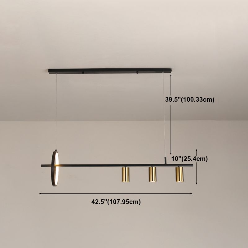 Lámparas de geometría de estilo moderno lámparas de metal lámparas de metal lámparas