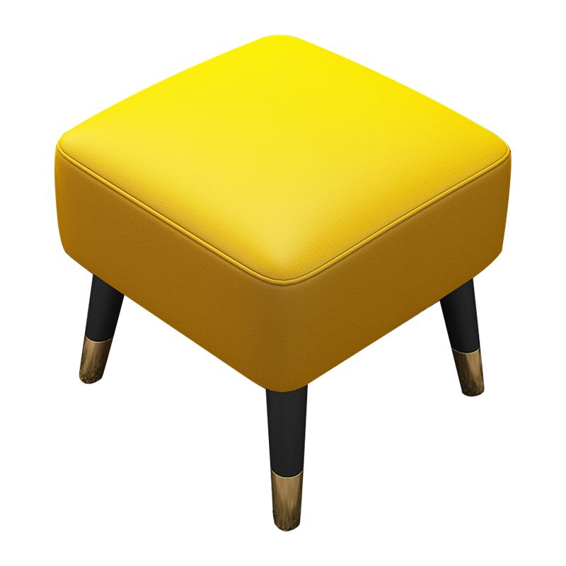 Modern Tear Resistant Standard Solid Color Leather Indoor Standard