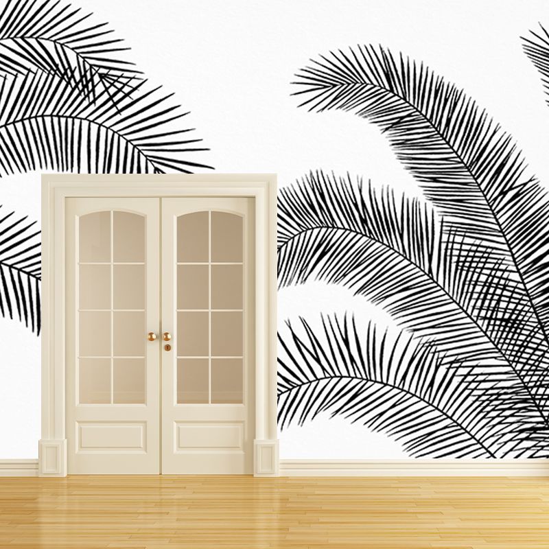 Botanical Illustration wall Mural Wallpaper Modern Wall Covering for Home