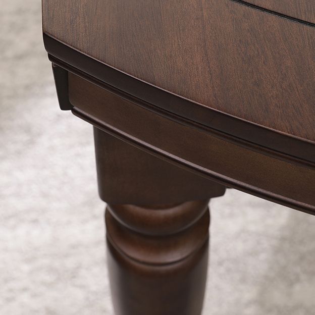 Solid Wood Extendable Dining Table Set 5/7 Pieces Dining Set for Kitchen