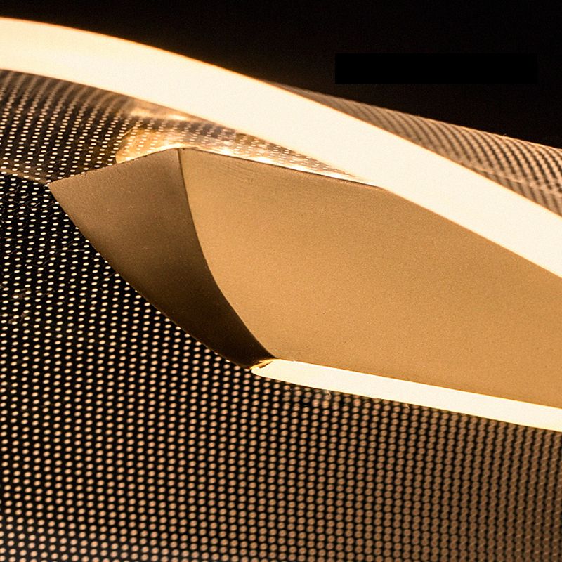 Acrylic Island Chandelier Lights Modern Style Metal Hanging Light Fixture for Dining Room