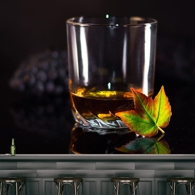 Liquor Mural Wallpaper Mildew Resistant Special Bar Shop Decorative Mural