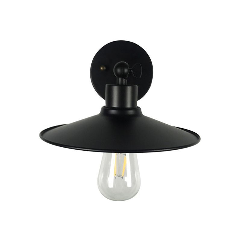 1 Light Wall Mount Light Fixture Industrial Wall Mounted Lighting